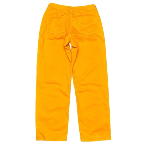 ASOS COLLUSION Men’s x004 Orange Extreme Baggy Dad Jeans Size 34Wx34L - Picture 2 of 10